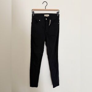 Madewell Women's Black Skinny Jeans
